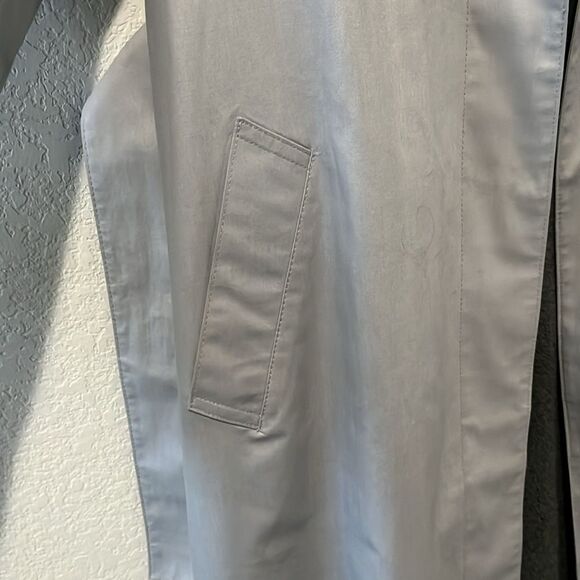 LONDON FOG Vintage 1970's Maincoats Weatherwear, Grey/Light Blue, Sz 10R - Picture 4 of 14